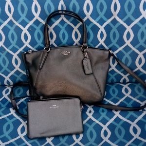👜 Coach satchel and wristlet 👜